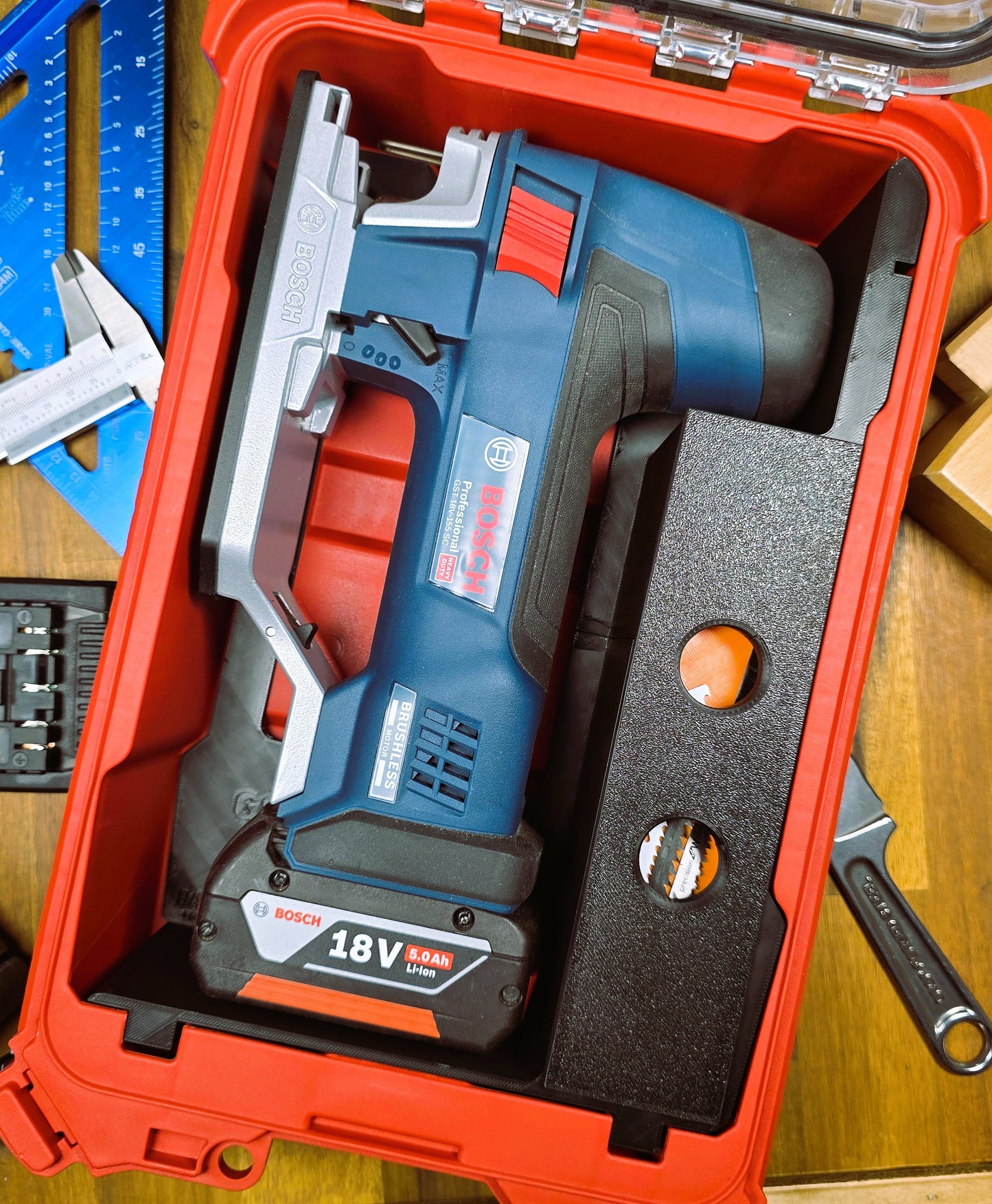 Milwaukee Packout insert for - Bosch Jigsaw GST 18V-155 SC Professional
