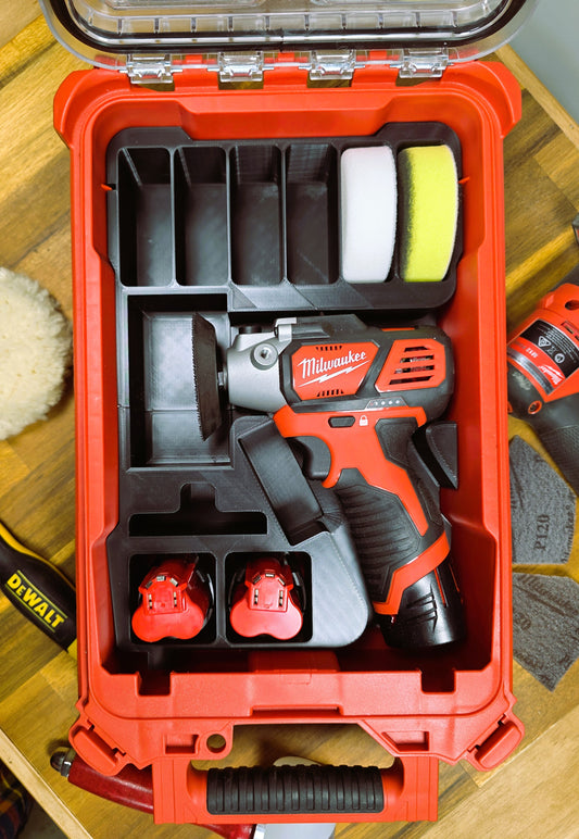Milwaukee M12 Spot Polisher/Detail Sander - Insert for Packout Compact Organizer Model 48-22-8435
