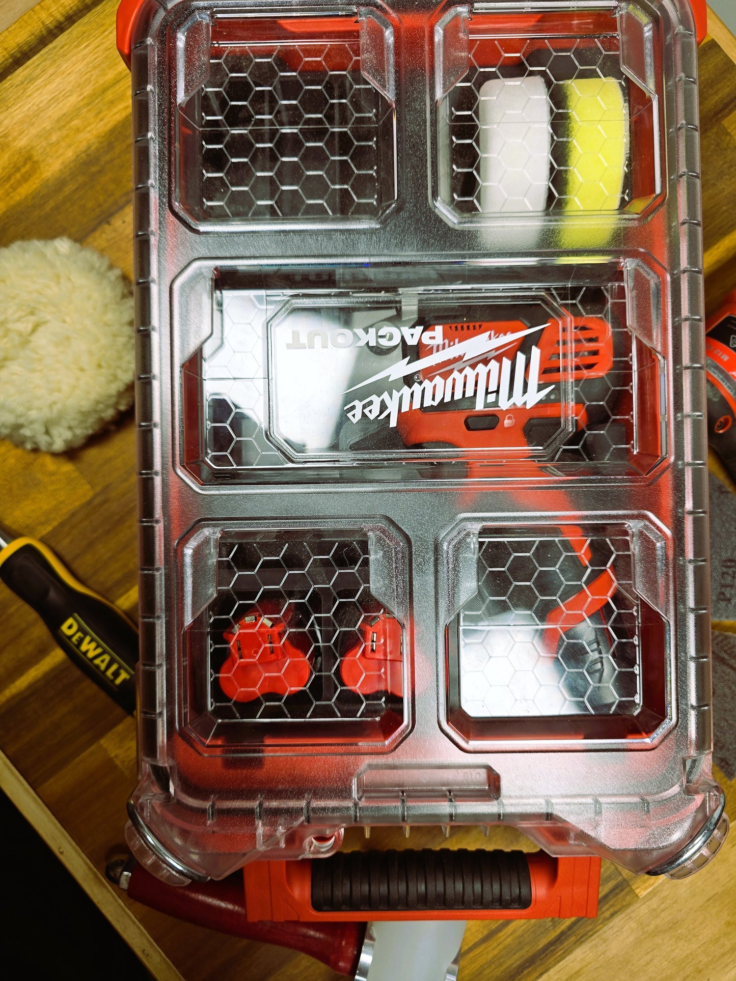 Milwaukee M12 Spot Polisher/Detail Sander - Insert for Packout Compact Organizer Model 48-22-8435
