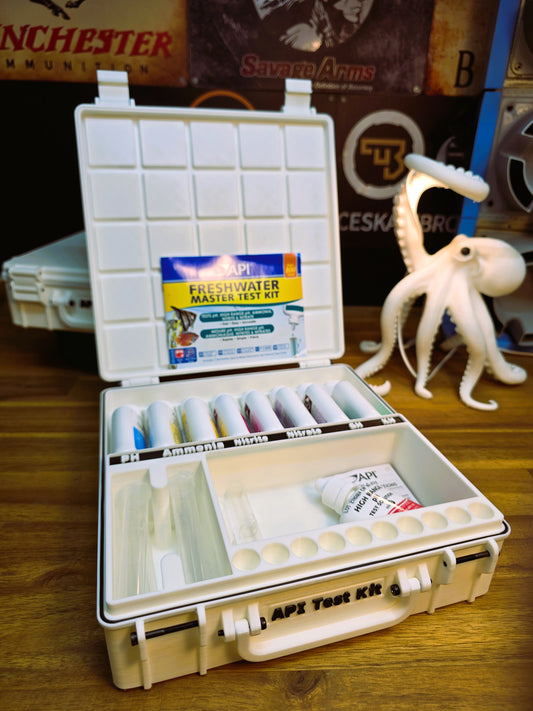 API Freshwater Master Test Kit Storage Box – Aquarium Water Testing Case (No Solutions)