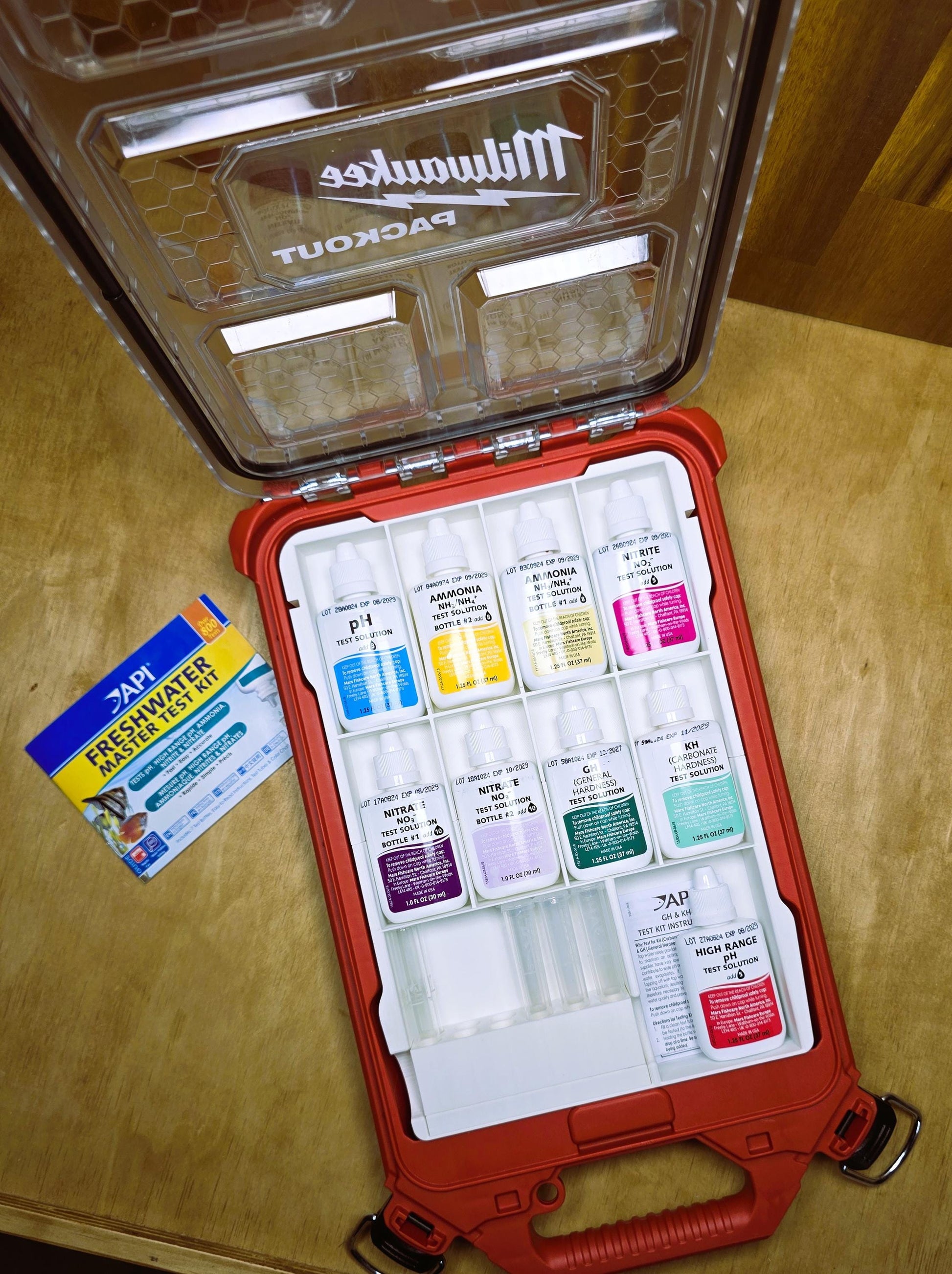 API Test Kit - Insert for Milwaukee Packout Low Profile