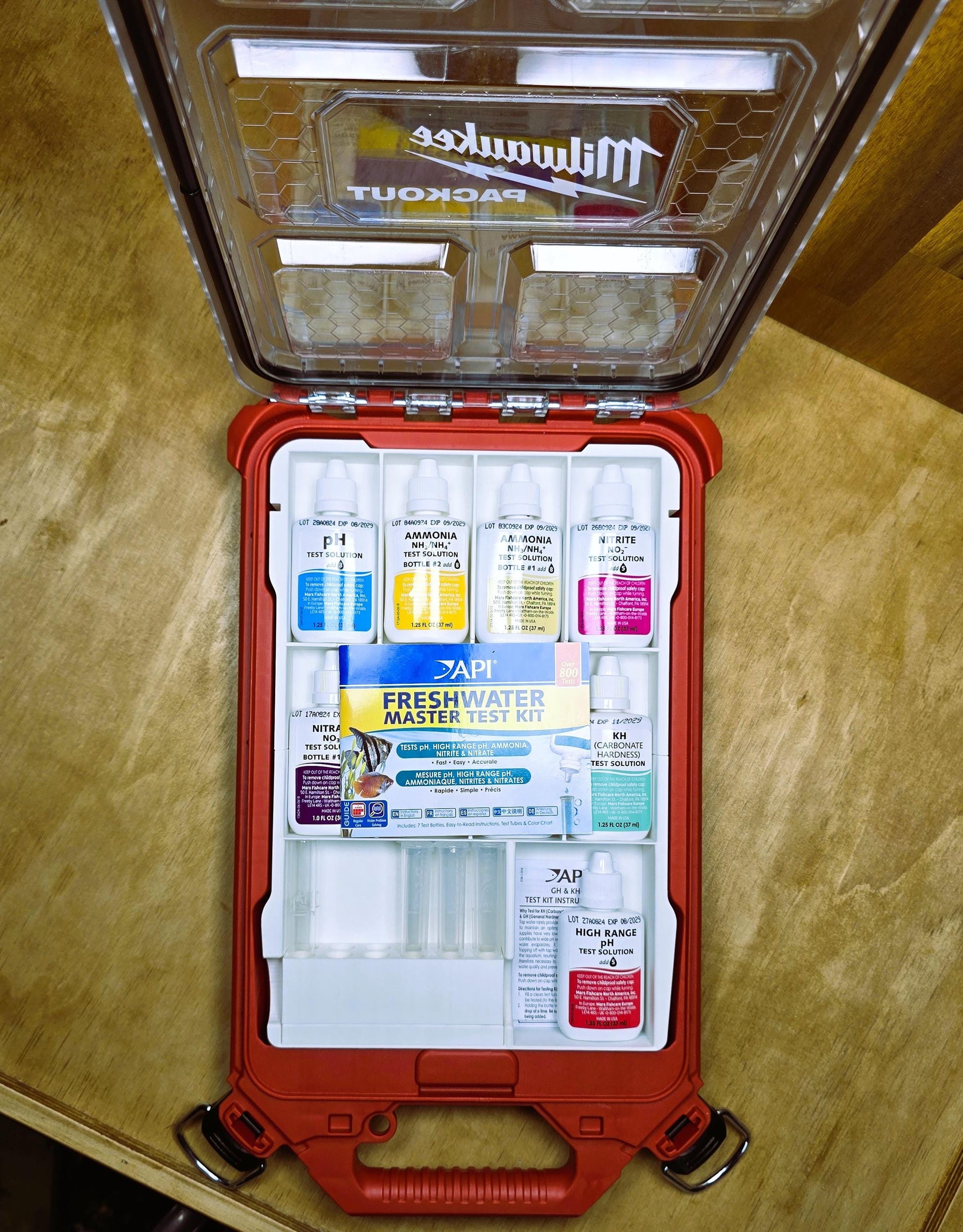 API Test Kit - Insert for Milwaukee Packout Low Profile