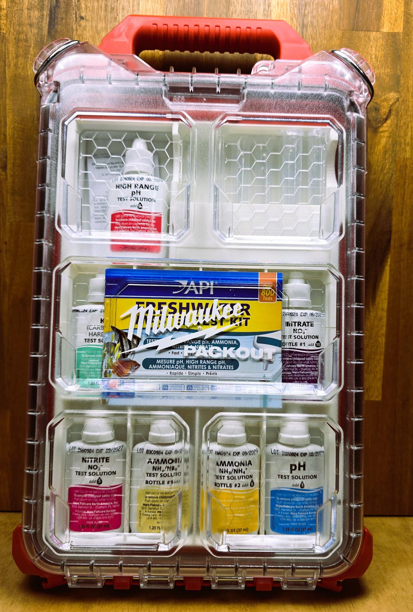 API Test Kit - Insert for Milwaukee Packout Low Profile